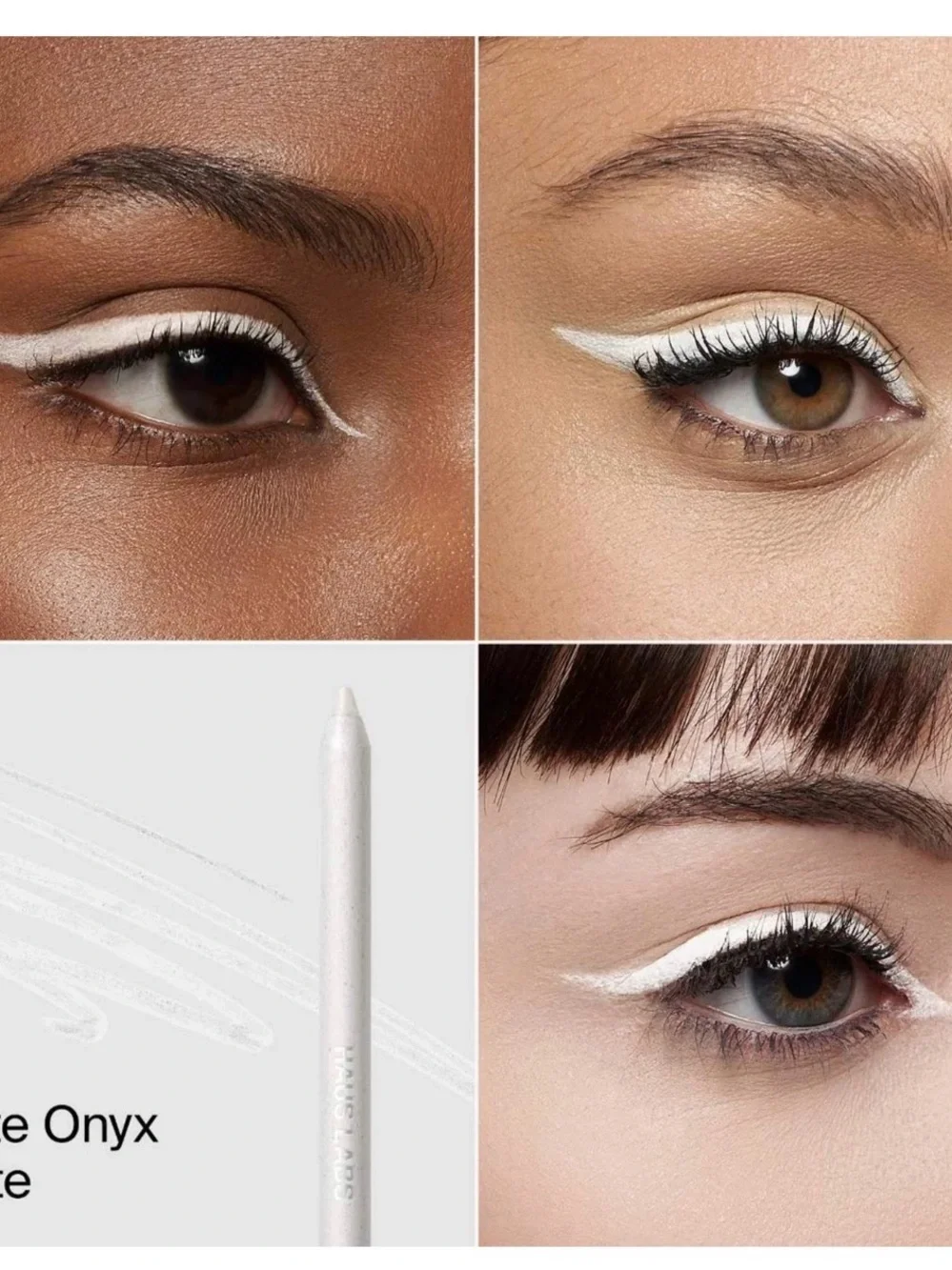 Haus Labs Optic Intensity Eyeliner “White Onyx Matte” NWT